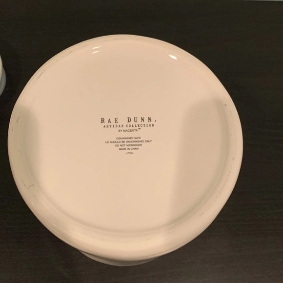 Rae Dunn Kitchen Rae Dunn Gigis Kisses Canister Poshmark